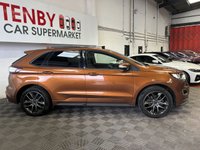 USED 2018 68 FORD EDGE 2.0 TDCi Sport SUV 5dr Diesel Powershift AWD Euro 6 (s/s) (210 ps) F&R HTD SEATS+AMB LIGHTS+20"ALLOYS