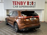 USED 2018 68 FORD EDGE 2.0 TDCi Sport SUV 5dr Diesel Powershift AWD Euro 6 (s/s) (210 ps) F&R HTD SEATS+AMB LIGHTS+20"ALLOYS