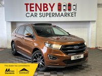 USED 2018 68 FORD EDGE 2.0 TDCi Sport SUV 5dr Diesel Powershift AWD Euro 6 (s/s) (210 ps) F&R HTD SEATS+AMB LIGHTS+20"ALLOYS