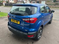 USED 2018 18 FORD ECOSPORT 1.0T EcoBoost Zetec SUV 5dr Petrol Manual Euro 6 (s/s) (125 ps) 