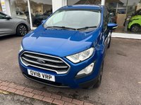 USED 2018 18 FORD ECOSPORT 1.0T EcoBoost Zetec SUV 5dr Petrol Manual Euro 6 (s/s) (125 ps) 