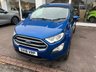 USED 2018 18 FORD ECOSPORT 1.0T EcoBoost Zetec SUV 5dr Petrol Manual Euro 6 (s/s) (125 ps) 