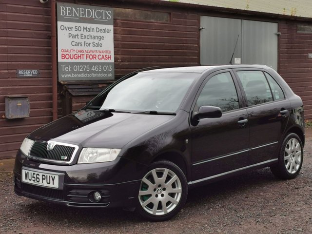 2006 56 Skoda Fabia 1.9 TDI vRS Hatchback 5dr Diesel Manual (146 g/km, 130 bhp)
