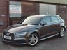 USED 2018 18 AUDI A3 2.0 TFSI S line Sportback 5dr Petrol Manual Euro 6 (s/s) (190 ps) 6x RECORDED SERVICES!