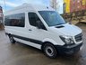 USED 2017 67 MERCEDES-BENZ SPRINTER 2.1 314 CDi Panel Van 5dr Diesel AUTOMATIC RWD L2 (213 g/km, 140 bhp) MINIBUS 12 SEATER  1 OWNER , MINIBUS 12 SEATER , PRICE IS &pound;19989+VAT
