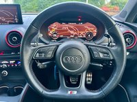USED 2018 18 AUDI S3 2.0 TFSI Black Edition Sportback 5dr Petrol S Tronic quattro Euro 6 (s/s) (310 ps) 