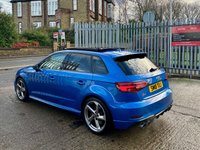 USED 2018 18 AUDI S3 2.0 TFSI Black Edition Sportback 5dr Petrol S Tronic quattro Euro 6 (s/s) (310 ps) 