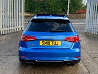 USED 2018 18 AUDI S3 2.0 TFSI Black Edition Sportback 5dr Petrol S Tronic quattro Euro 6 (s/s) (310 ps) 