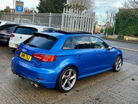 USED 2018 18 AUDI S3 2.0 TFSI Black Edition Sportback 5dr Petrol S Tronic quattro Euro 6 (s/s) (310 ps) 