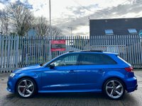 USED 2018 18 AUDI S3 2.0 TFSI Black Edition Sportback 5dr Petrol S Tronic quattro Euro 6 (s/s) (310 ps) 