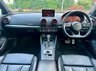 USED 2018 18 AUDI S3 2.0 TFSI Black Edition Sportback 5dr Petrol S Tronic quattro Euro 6 (s/s) (310 ps) 