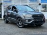 USED 2017 67 FORD KUGA 2.0 TDCi EcoBlue ST-Line SUV 5dr Diesel Manual Euro 6 (s/s) (150 ps) Finished in MAGNETIC GREY METALLIC with Part Leather trim. This Kuga is a great choice if you like driving. It's one of the most enjoyable, practical and fun family SUV's around. Features include Sat Nav, DAB, Full Leather/Alcantara, Cruise Control, 19" Alloys, B/Tooth and much more. Serviced at 14015 miles, 28912 miles, 40154 miles, 48707 miles, 51462 miles and at 57456 miles on 21/7/2025.