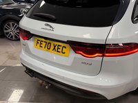 USED 2020 70 JAGUAR XF 2.0d Chequered Flag Sportbrake 5dr Diesel Auto Euro 6 (s/s) (180 ps) FULL & COMPLETE SERVICE HISTORY + PANORAMIC ROOF + FUJI WHITE!