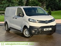 USED 2021 21 TOYOTA PROACE 50kWh Icon Medium Panel Van 6dr Electric Auto MWB (7kW OBC) (136 ps) TOYOTA HISTIORY AND WARRANTY-NO VAT