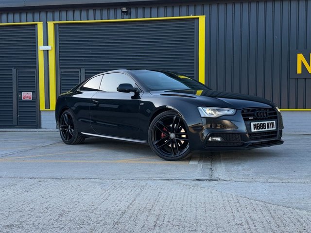 2014 64 Audi A5 2.0 TDI Black Edition Coupe 2dr Diesel S Tronic quattro Euro 5 (s/s) (177 ps)