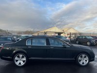 USED 2008 08 BENTLEY CONTINENTAL 6.0 W12 Flying Spur Saloon 4dr Petrol Auto 4WD Euro 4 (560 ps) A TRULY BEAUTIFUL ADDITION TO OUR FORECOURT, FINISHED IN STUNNING METALLIC GREEN PAINT+GREAT SERVICE HISTORY+ULEZ COMPLIANT+AUTOMATIC+CRUISE CONTROL+HEATED SEATS+FULL LEATHER INTERIOR+FULL PANORAMIC GLASS ROOF+SATELLITE NAVIGATION+PARK ASSIST+CLIMATE CONTROL+19 INCH ALLOY WHEELS+1 FULL YEARS MOT PRIOR TO COLLECTION+COST NEW &pound;117500 MAKING THIS USED VEHICLE ABSOLUELY UNREAL VALUE AT OUR LOW PRICE+CALL NOW TO SPEAK WITH ONE OF OUR EXPERIENCED SALES ADVISORS AND TO ARRANGE A VIEWING!!!!!!!!!!!!!!!!