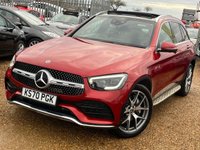 USED 2020 70 MERCEDES-BENZ GLC 2.0 GLC300d AMG Line (Premium Plus) G-Tronic+ 4MATIC Euro 6 (s/s) 5dr 1 Owner/Pan Roof/Full History
