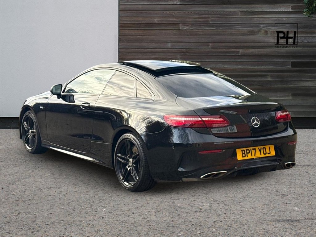 USED 2017 17 MERCEDES-BENZ E-CLASS 3.0 E400 V6 AMG Line (Premium Plus) Coupe 2dr Petrol G-Tronic+ 4MATIC Euro 6 (s/s) (333 ps) SOFT CLOSE|PAN ROOF|BLIND SPOT
