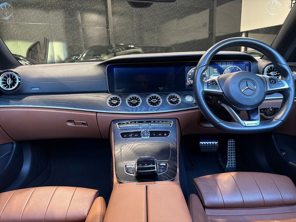 USED 2017 17 MERCEDES-BENZ E-CLASS 3.0 E400 V6 AMG Line (Premium Plus) Coupe 2dr Petrol G-Tronic+ 4MATIC Euro 6 (s/s) (333 ps) SOFT CLOSE|PAN ROOF|BLIND SPOT