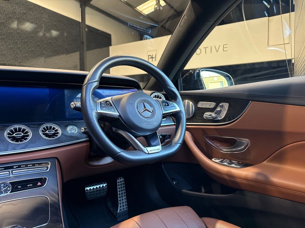 USED 2017 17 MERCEDES-BENZ E-CLASS 3.0 E400 V6 AMG Line (Premium Plus) Coupe 2dr Petrol G-Tronic+ 4MATIC Euro 6 (s/s) (333 ps) SOFT CLOSE|PAN ROOF|BLIND SPOT