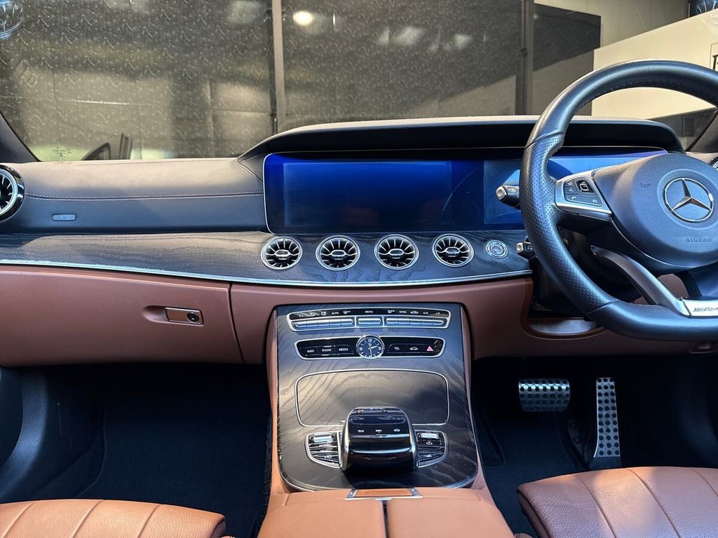 USED 2017 17 MERCEDES-BENZ E-CLASS 3.0 E400 V6 AMG Line (Premium Plus) Coupe 2dr Petrol G-Tronic+ 4MATIC Euro 6 (s/s) (333 ps) SOFT CLOSE|PAN ROOF|BLIND SPOT
