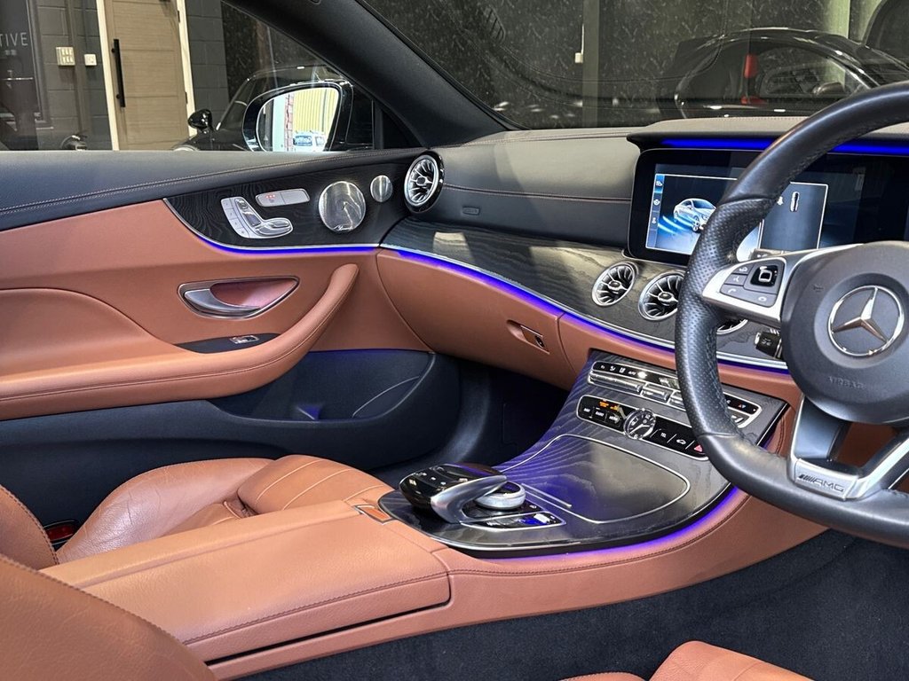 USED 2017 17 MERCEDES-BENZ E-CLASS 3.0 E400 V6 AMG Line (Premium Plus) Coupe 2dr Petrol G-Tronic+ 4MATIC Euro 6 (s/s) (333 ps) SOFT CLOSE|PAN ROOF|BLIND SPOT