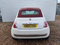 USED 2015 65 FIAT 500C 1.2 Lounge Convertible 2dr Petrol Manual Euro 6 (s/s) (69 bhp) Full service history. 2 keys