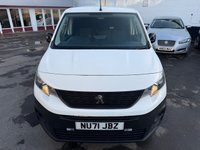 USED 2022 71 PEUGEOT PARTNER 1.5 BlueHDi 1000 Professional Premium Standard Panel Van 5dr Diesel Manual SWB Euro 6 (100 bhp) only 36,000 1 previous owner NO VAT