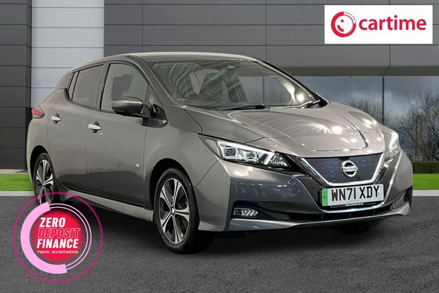 2021 Nissan Leaf 40kWh Tekna Hatchback 5dr Electric Auto (150 ps) Heat Pack, LED Pack, Tech Pack, Navigation System, 17In Alloys 2021 photo