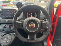 USED 2024 24 ABARTH 695 1.4 T-Jet Competizione Hatchback 3dr Petrol Auto Euro 6 (180 bhp)  MONZA EXHAUST|CARBON BUCKETS
