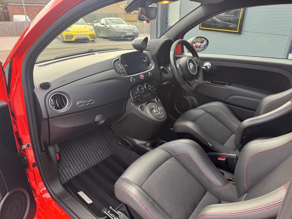 USED 2024 24 ABARTH 695 1.4 T-Jet Competizione Hatchback 3dr Petrol Auto Euro 6 (180 bhp)  MONZA EXHAUST|CARBON BUCKETS