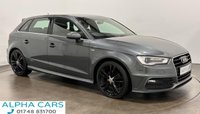 USED 2014 14 AUDI A3 2.0 TDI S line Sportback 5dr Diesel Manual Euro 5 (s/s) (150 ps) 
