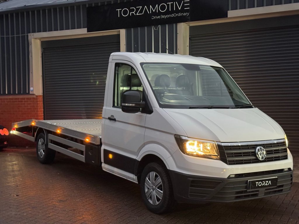 USED 2021 21 VOLKSWAGEN CRAFTER 2.0 TDI CR35 Startline Dropside 2dr Diesel Manual FWD LWB Euro 6 (s/s) (ETG) (140 ps) 
