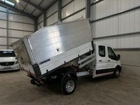 USED 2020 70 FORD TRANSIT 350 2.0 ECOBLUE 130PS RWD DOUBLE CAB HIGH SIDED TIPPER - NO VAT 