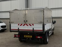 USED 2020 70 FORD TRANSIT 350 2.0 ECOBLUE 130PS RWD DOUBLE CAB HIGH SIDED TIPPER - NO VAT 