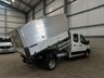 USED 2020 70 FORD TRANSIT 350 2.0 ECOBLUE 130PS RWD DOUBLE CAB HIGH SIDED TIPPER - NO VAT 