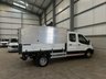 USED 2020 70 FORD TRANSIT 350 2.0 ECOBLUE 130PS RWD DOUBLE CAB HIGH SIDED TIPPER - NO VAT 
