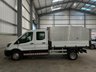 USED 2020 70 FORD TRANSIT 350 2.0 ECOBLUE 130PS RWD DOUBLE CAB HIGH SIDED TIPPER - NO VAT 