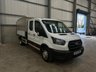 USED 2020 70 FORD TRANSIT 350 2.0 ECOBLUE 130PS RWD DOUBLE CAB HIGH SIDED TIPPER - NO VAT 