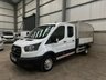 USED 2020 70 FORD TRANSIT 350 2.0 ECOBLUE 130PS RWD DOUBLE CAB HIGH SIDED TIPPER - NO VAT 