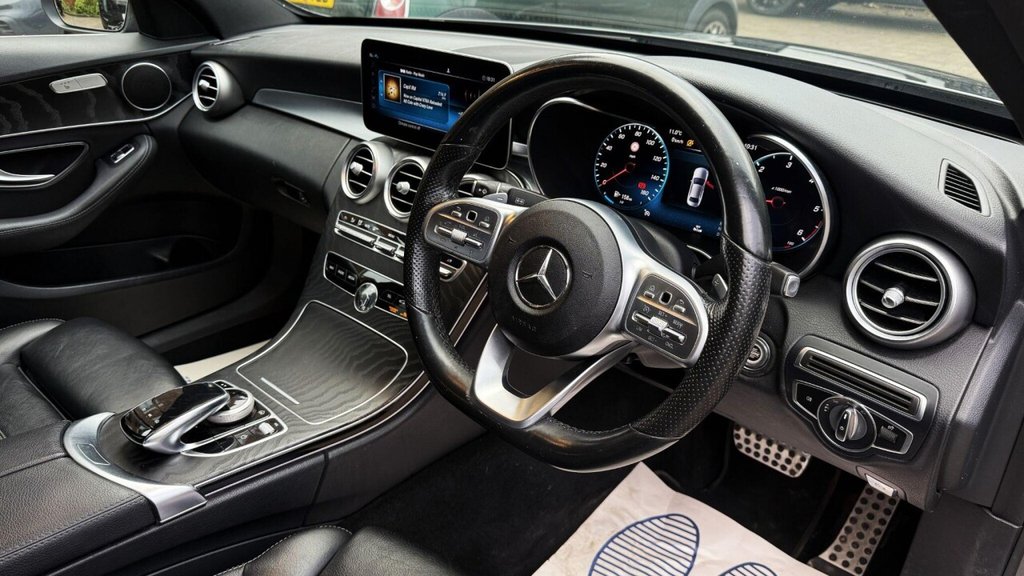 USED 2020 20 MERCEDES-BENZ C CLASS 2.0 C300d AMG Line Edition (Premium) G-Tronic+ Euro 6 (s/s) 4dr FACELIFT|CARPLAY|CAMERA|MOT-27