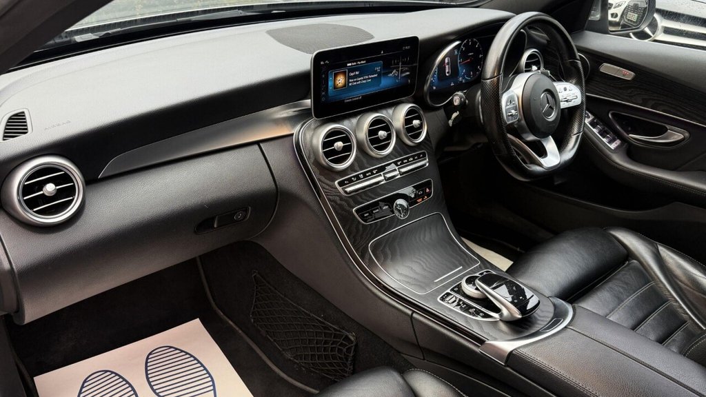 USED 2020 20 MERCEDES-BENZ C CLASS 2.0 C300d AMG Line Edition (Premium) G-Tronic+ Euro 6 (s/s) 4dr FACELIFT|CARPLAY|CAMERA|MOT-27