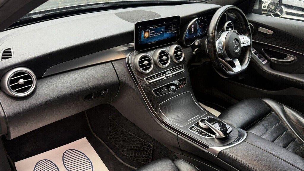 USED 2020 20 MERCEDES-BENZ C CLASS 2.0 C300d AMG Line Edition (Premium) G-Tronic+ Euro 6 (s/s) 4dr FACELIFT|CARPLAY|CAMERA|MOT-27