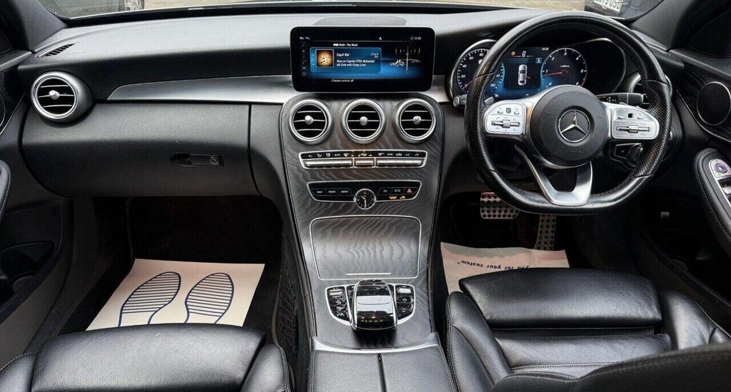 USED 2020 20 MERCEDES-BENZ C CLASS 2.0 C300d AMG Line Edition (Premium) G-Tronic+ Euro 6 (s/s) 4dr FACELIFT|CARPLAY|CAMERA|MOT-27