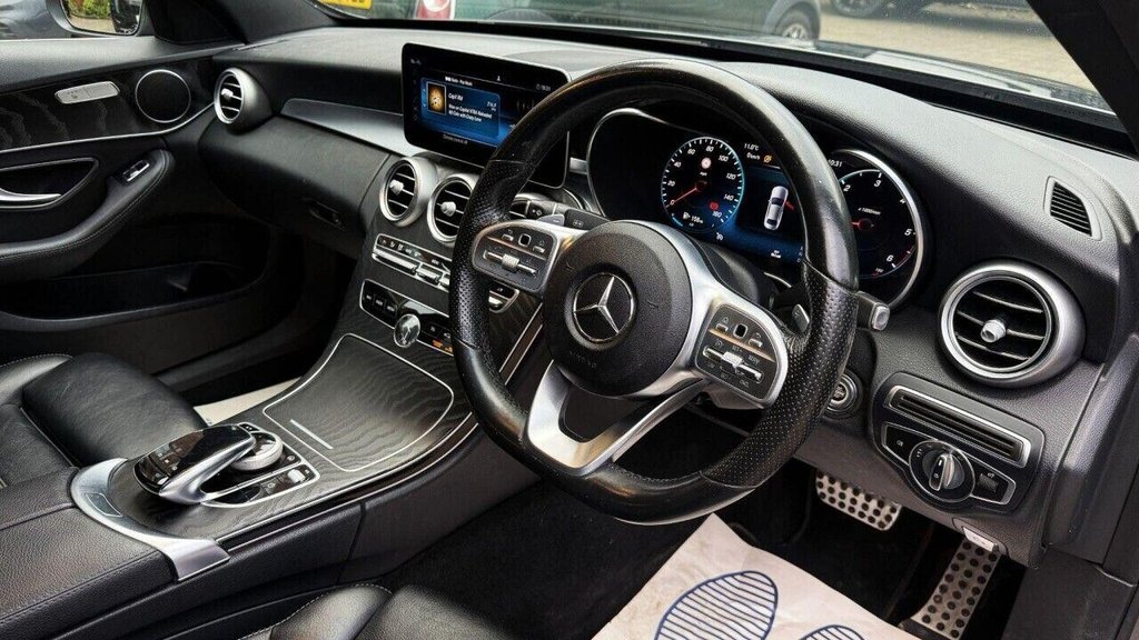 USED 2020 20 MERCEDES-BENZ C CLASS 2.0 C300d AMG Line Edition (Premium) G-Tronic+ Euro 6 (s/s) 4dr FACELIFT|CARPLAY|CAMERA|MOT-27