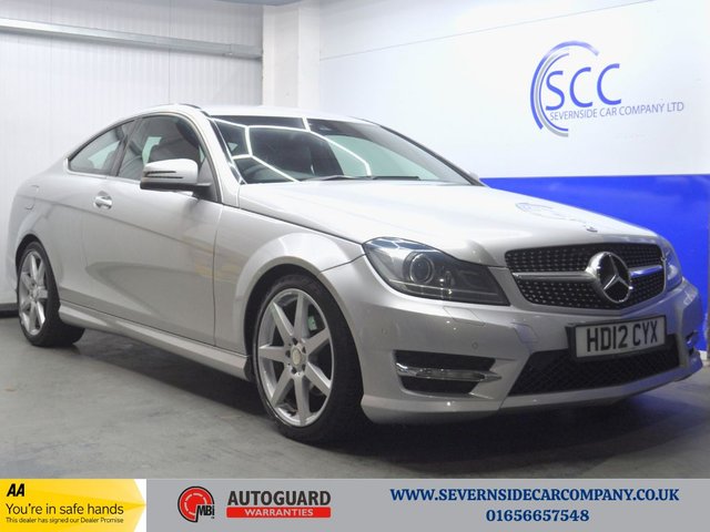 2012 12 Mercedes-Benz C-Class 2.1 C220 CDI BlueEfficiency AMG Sport Coupe 2dr Diesel G-Tronic+ Euro 5 (s/s) (170 ps)