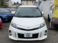 USED 2012 TOYOTA ESTIMA 2.4 Automatic Petrol 7 Seater MPV White 5dr JAPANESE IMPORTED TOYOTA ESTIMA + FRESH SERVICE + LONG MOT + CLEAN CONDITION THROUGHOUT + 7 SEATER AUTOMATIC MPV + PEARL WHITE COLOUR + SPEC INCLUDES ELECTRIC SLIDING SIDE DOORS, PRIVACY GLASS, WIND DEFLECTORS, CLOTH INTERIOR, ISOFIX, ELECTRIC WINDOWS, FOLDING DOOR MIRRORS, FRONT FOG LIGHTS, CRUISE CONTROL, MULTI FUNCTION STEERING WHEEL, KEYLESS START/ ENTRY + 3 MONTHS WARRANTY + 12 MONTHS AA BREAKDOWN COVER INCLUDED