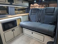 USED 2022 72 VOLKSWAGEN T6.1 Campervan 2.0 TDI HIGHLINE EXECUTIVE 110 BHP SWB BESPOKE LEATHER RIB BED + TAILGATE