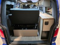 USED 2022 72 VOLKSWAGEN T6.1 Campervan 2.0 TDI HIGHLINE EXECUTIVE 110 BHP SWB BESPOKE LEATHER RIB BED + TAILGATE