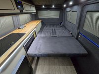 USED 2022 72 VOLKSWAGEN T6.1 Campervan 2.0 TDI HIGHLINE EXECUTIVE 110 BHP SWB BESPOKE LEATHER RIB BED + TAILGATE